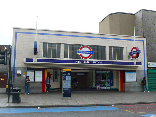 Mile End Entrance