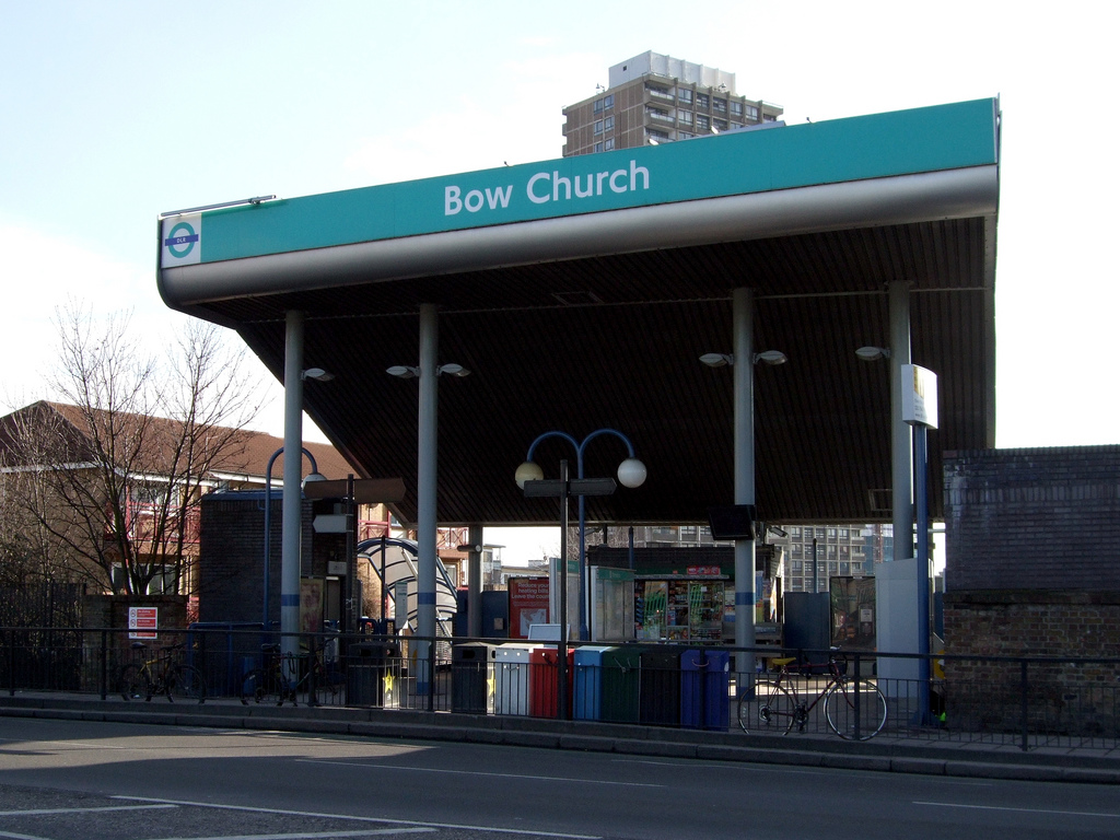 Bow Church Entrance