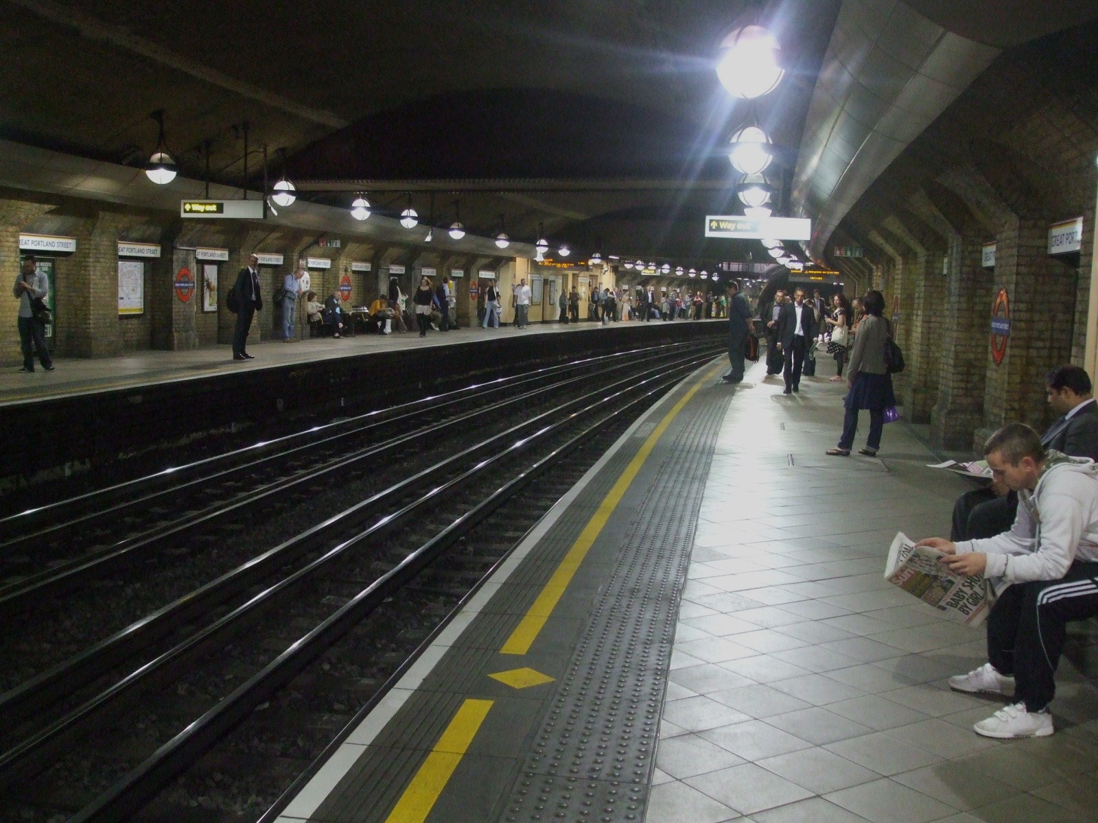 Great Portland St. Platform