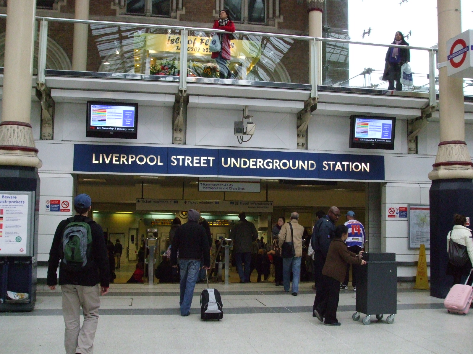 Liverpool Street Entrance