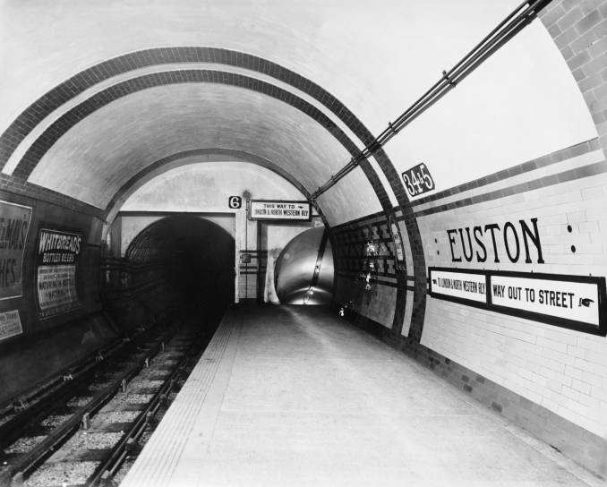 Euston Platform 1908