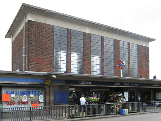 Acton Town Entrance