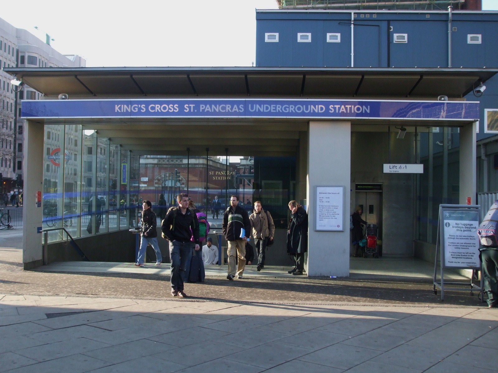 Kings X/St. Pancras Entrance